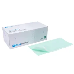 Mustaf economic 100 pojedynczych serwet 33x46cm zielona