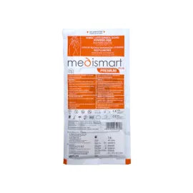 Rękawice chirurgiczne bezpudrowe 7,5 sterylne 1 para Medismart