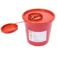 Pojemnik PCV na odpady medyczne wiadro 2L