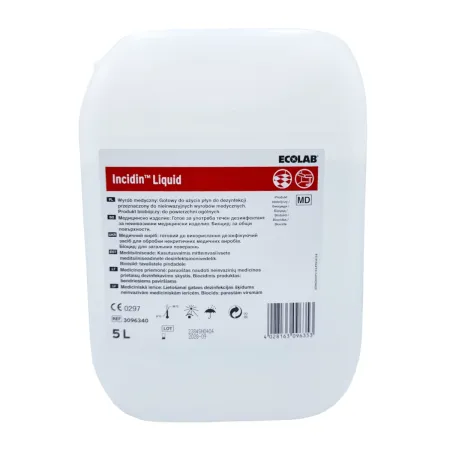 Incidin Liquid płyn 5L / G0832 / Ecolab
