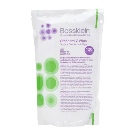 Bossklein chusteczki z alkoholem wkład 100 szt. / G0837 / Bossklein