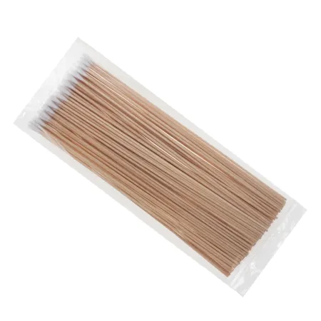 Pałeczki drewniane 23cm do wymazów mały wacik XS 4mm niesterylne op. 100 szt. / G0955 / ALBISPRO.com