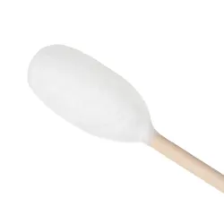 Pałeczki drewniane 23cm do wymazów duży wacik L 24mm niesterylne op. 25 szt.