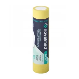 Novelmed Basic serweta 2-warstwy bibuły + folia rolka 50x50cm 80 odcinków żółta