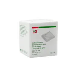 Kompres gazowy niejałowy 10x10cm 8-warstowy 100 szt. Lohmann & Rauscher