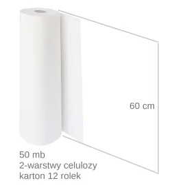Podkład higieniczny w rolce serweta ochronna 60cm 50mb