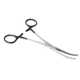 Kleszczyki Kocher odgięte 180 mm Black