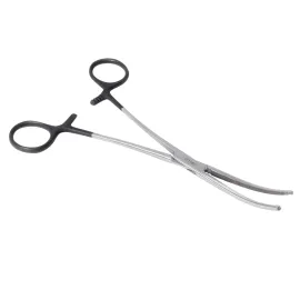 Kleszczyki Kocher odgięte 200 mm Black