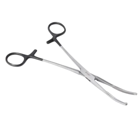 Kleszczyki chirurgiczne do otrzewnej Mikulicz odgięte 200 mm Black / G1087 / ALBIS