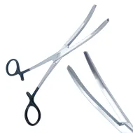 Kleszczyki Pean odgięte 160 mm Black