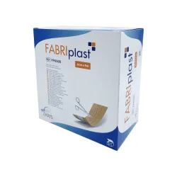 Plaster / przylepiec tkaninowy z opatrunkiem 6cm x 5m Fabriplast 1 rolka