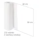 Higieniczny podkład celulozowy serweta ochronna rolka 132 odcinki 50x38cm / G1120 / ALBISPRO.com