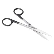 Nożyczki chirurgiczne proste 140 mm ostre - ostre Black