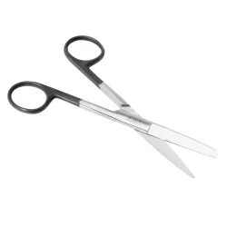 Nożyczki chirurgiczne proste 140 mm ostre - tępe Black