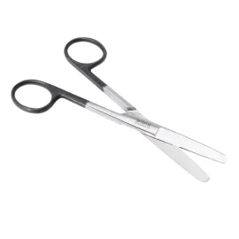 Nożyczki chirurgiczne proste 140 mm tępe - tępe Black