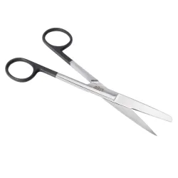 Nożyczki chirurgiczne proste 160 mm ostre - tępe Black