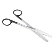 Nożyczki chirurgiczne proste 160 mm tępe - tępe Black