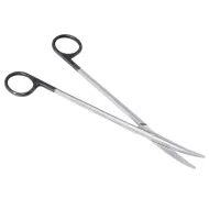 Nożyczki Nelson-Metzenbaum odgięte 200 mm Black