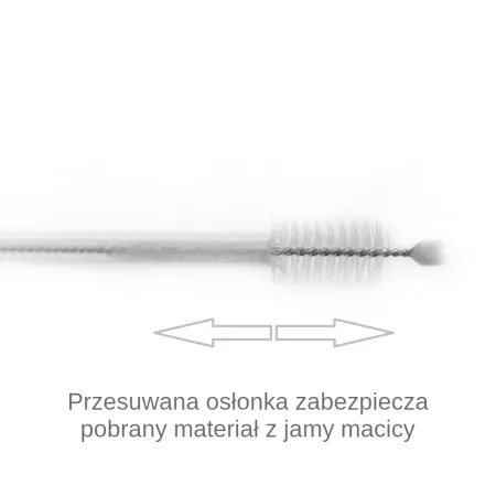 Szczoteczka Endo-Hystero Brush jednorazowa sterylna / odpowiednik Uterobrush / G1195 / ALBIS