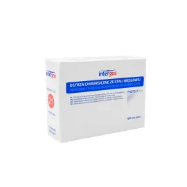 Ostrza chirurgiczne nr 21 sterylne jednorazowe 100 szt.