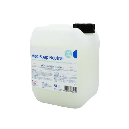 Mydło MediSaop Neutral 5L do higienicznego i chirurgicznego mycia rąk i ciała / G1335 / Medilab