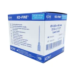 Igła iniekcyjna sterylna 23G 0,6x40mm 100 szt. Igła iniekcyjna sterylna 23G 0,6x40mm 100 szt.