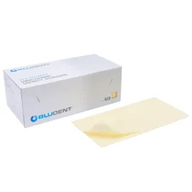 Mustaf economic 100 pojedynczych serwet 33x46cm żółty