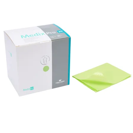 MedixPro PF 80 złożonych serwet w odcinkach 33x48cm limonka / G1472 / MedixPro