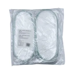 Ekonomiczne klapki jednorazowe 50 par białe