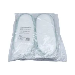 Ekonomiczne klapki jednorazowe 50 par białe