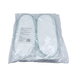 Ekonomiczne klapki jednorazowe 50 par białe