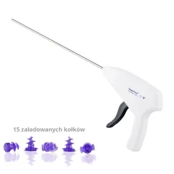 Tacker laparoskopowy 36cm narzędzie do fiksacji 15szt. wchłanialnych kołków 5mm Tacker laparoskopowy 36cm narzędzie do fiksacji 15szt. wchłanialnych kołków 5mm