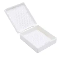 Pudełko kasetka na szkiełka mikroskopowe 25 miejsc