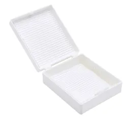 Pudełko kasetka na szkiełka mikroskopowe 25 miejsc Pudełko kasetka na szkiełka mikroskopowe 25 miejsc