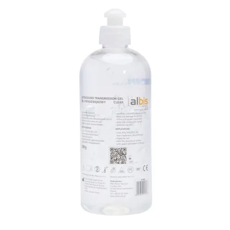 Żel do USG ALBIS ultrasound bezbarwny 500ml / G1608 / ALBIS