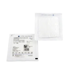 Kompres włókninowy jałowy 10x10cm 100 blistrów po 2 szt. Intra Compress