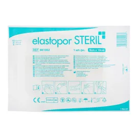 Opatrunek włókninowy z wkładem chłonnym 8x10cm op. 30 szt. elastopor STERIL