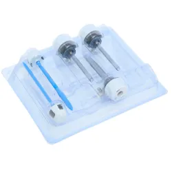 Trokary bezostrzowe kaniule z separatorem 5mm / 10mm zestaw 3 Trokary bezostrzowe kaniule z separatorem 5mm / 10mm zestaw 3