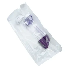 Trokar optyczny laparoskopowy karbowany 11mm/10cm jednorazowy