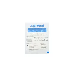 Kompres z gazy jałowy 7,5x7,5cm 100 blistrów po 3 szt. 17N 8W SoftMed