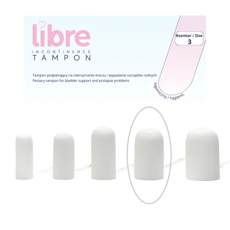 Tampon Libre nietrzymanie moczu podpierający rozmiar 3 / G1688 / Libre Incontinence Tampon