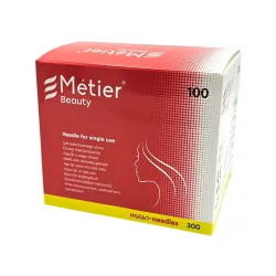 Igła do mezoterapii igłowej Metier 30G 0,3x4mm 100 szt.