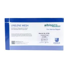 Siatka przepuklinowa Unilene Mesh 1 arkusz 27gsm 6x11 cm