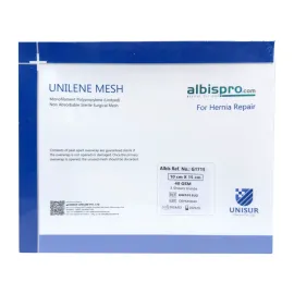 Siatka przepuklinowa Unilene Mesh 1 arkusz 40gsm 10x15 cm