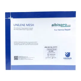 Siatka przepuklinowa Unilene Mesh 1 arkusz 62gsm 10x15 cm