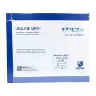Siatka przepuklinowa Unilene Mesh 1 arkusz 62gsm 15x15 cm Siatka przepuklinowa Unilene Mesh 1 arkusz 62gsm 15x15 cm