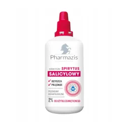 Spirytus Salicylowy 2% oczyszcza i pielęgnuje 100ml Spirytus Salicylowy 2% oczyszcza i pielęgnuje 100ml