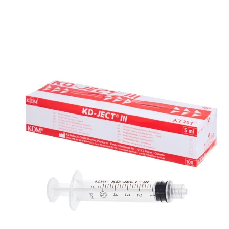 Strzykawka 5ml mimośrodowa końcówka Luer Lock op. 100 szt. / G1769 / KDM