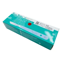 Skalpel nr 21 z trzonkiem jednorazowy sterylny op. 10 szt.