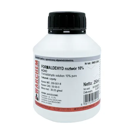 Formalina Formaldehyd 10% 250ml / G1788 / WARCHEM